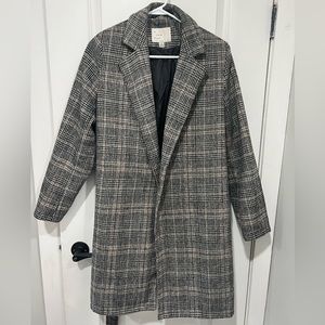 Target Plaid Pea Coat